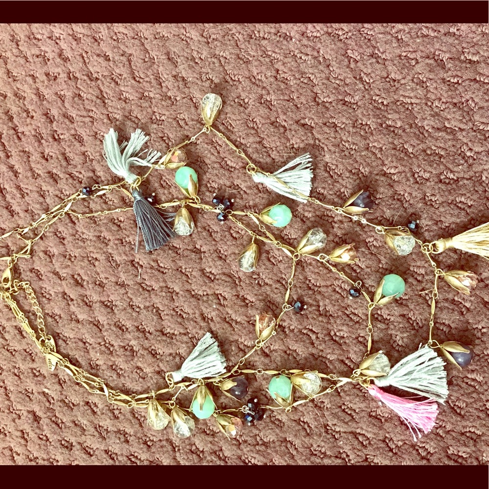 Plunder Tassel necklace